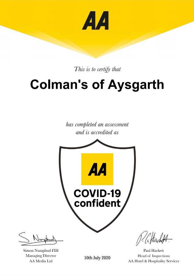 Colman'S Of Aysgarth Town Ends Bed & Breakfast Eksteriør bilde